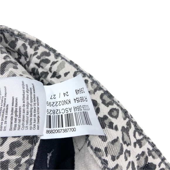 MAVI Jeans Tess High Rise Animal Print Denim Skinny - Picture 7 of 7
